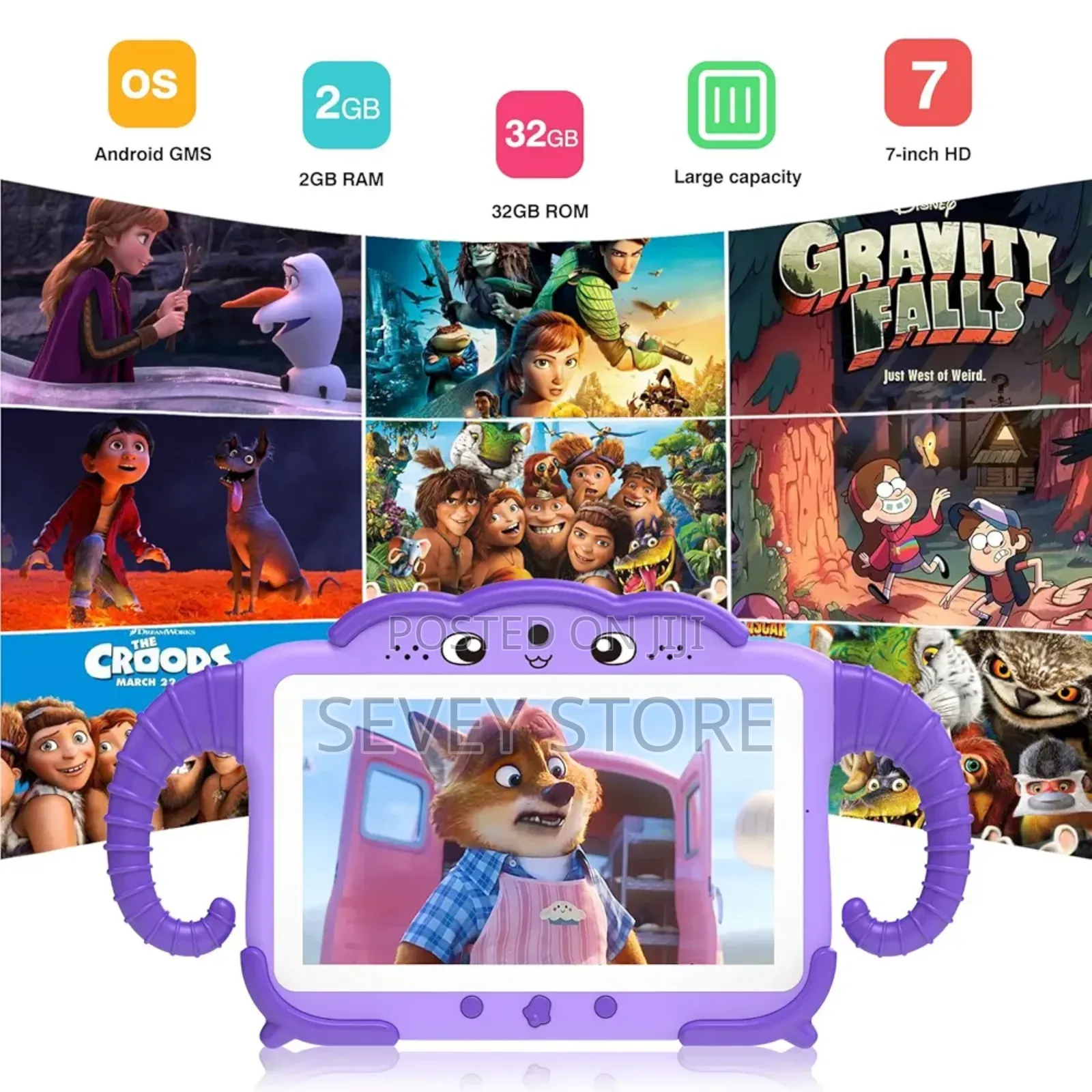 Android iPad for Kids 3-7 Toddler