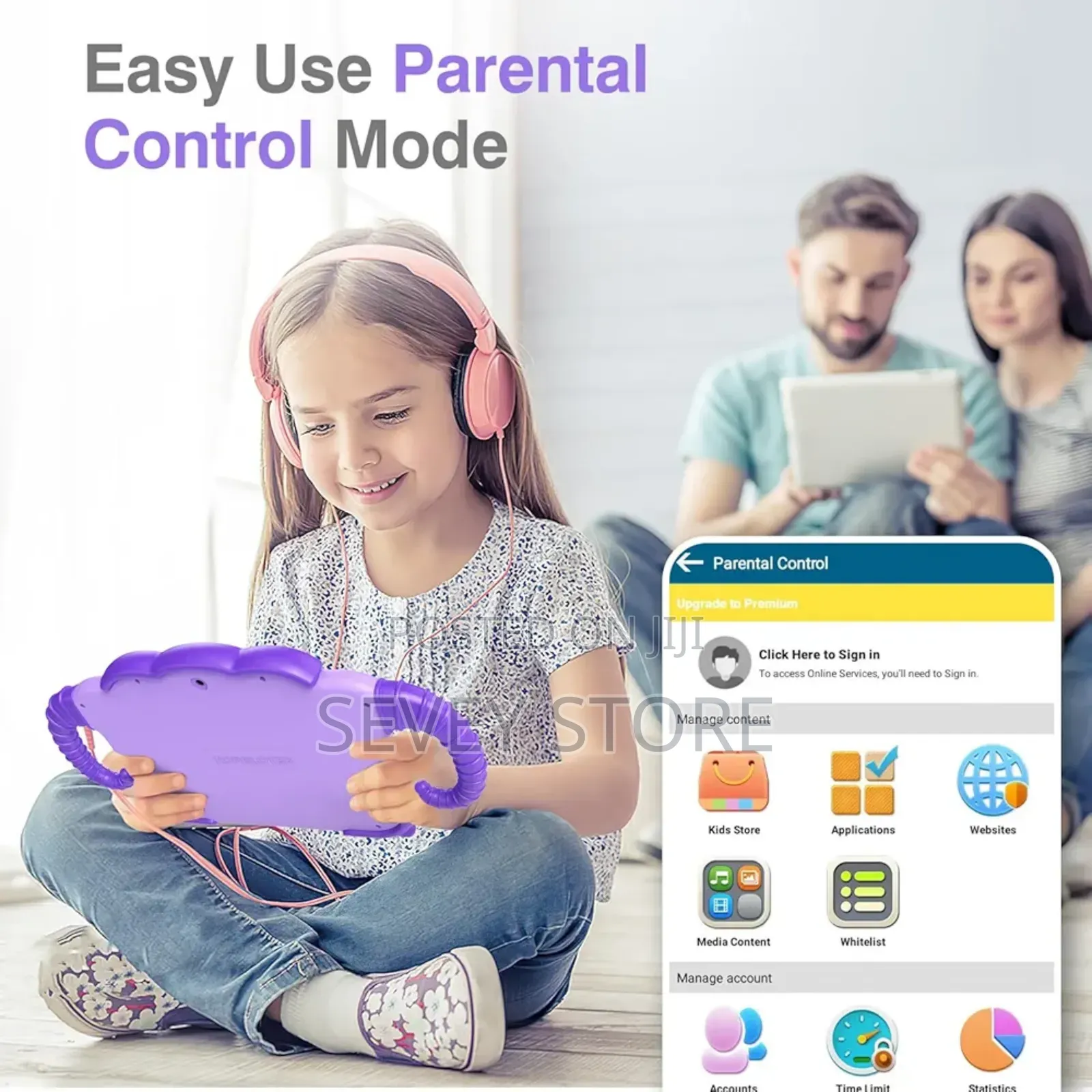 Android iPad for Kids 3-7 Toddler