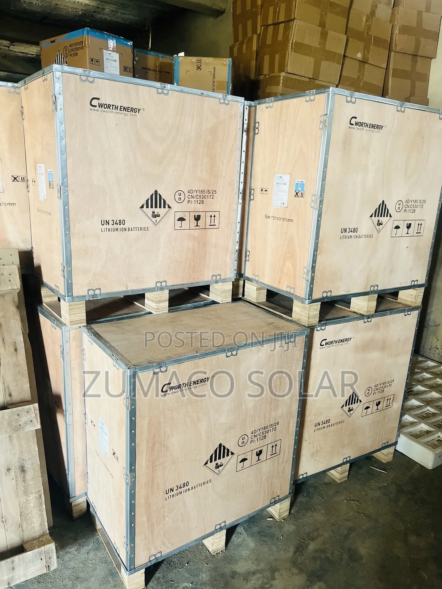 51.2v 20kwh Cworth Lithium Ion Battery