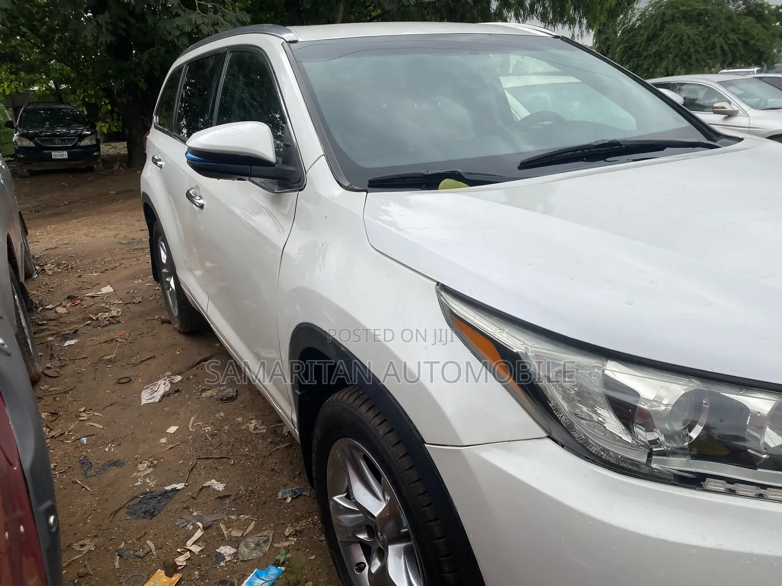 Toyota Highlander XLE 4dr SUV (3.5L 6cyl 6A) 2015 White