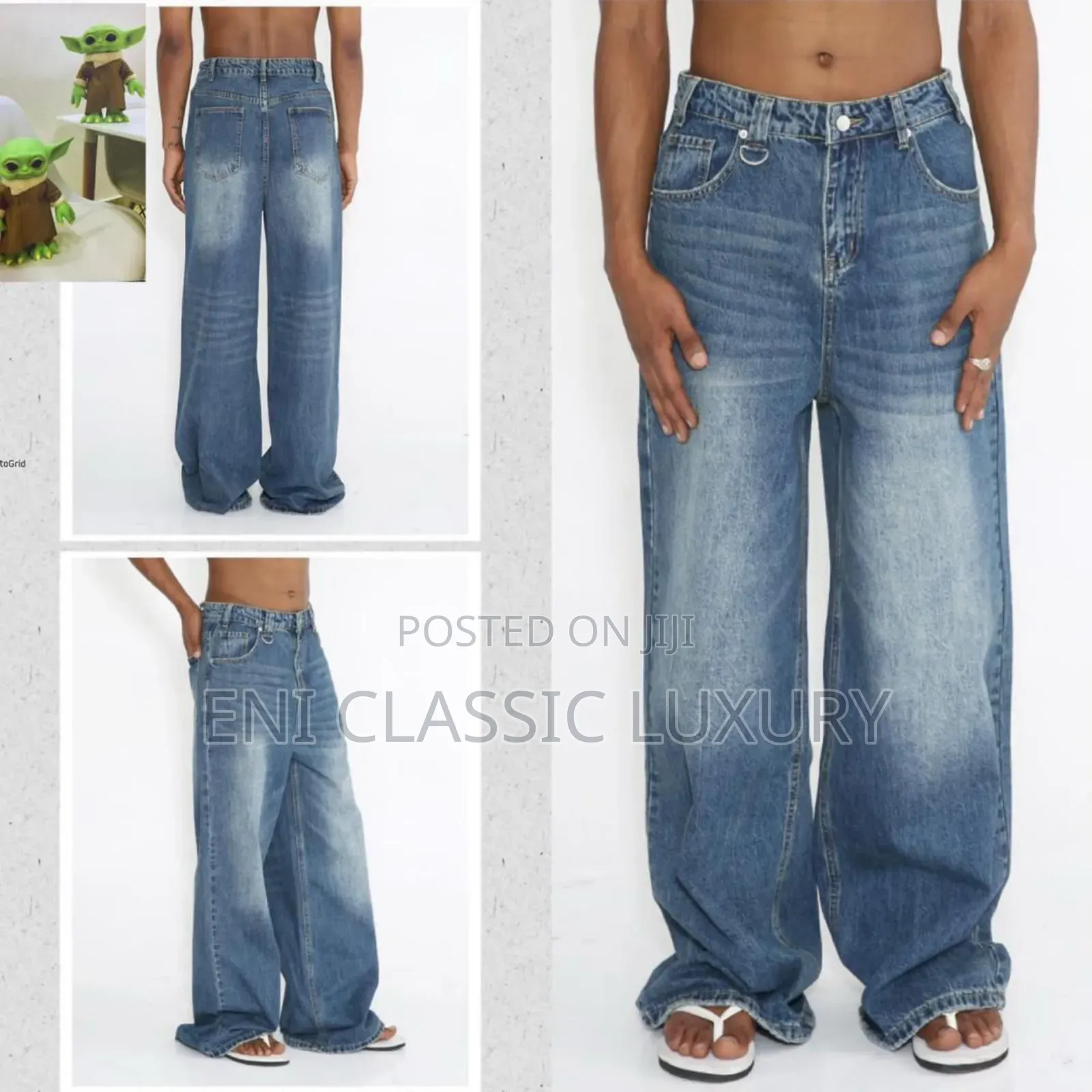 Pure Quality Luxury Cargo Jeans Well Branded