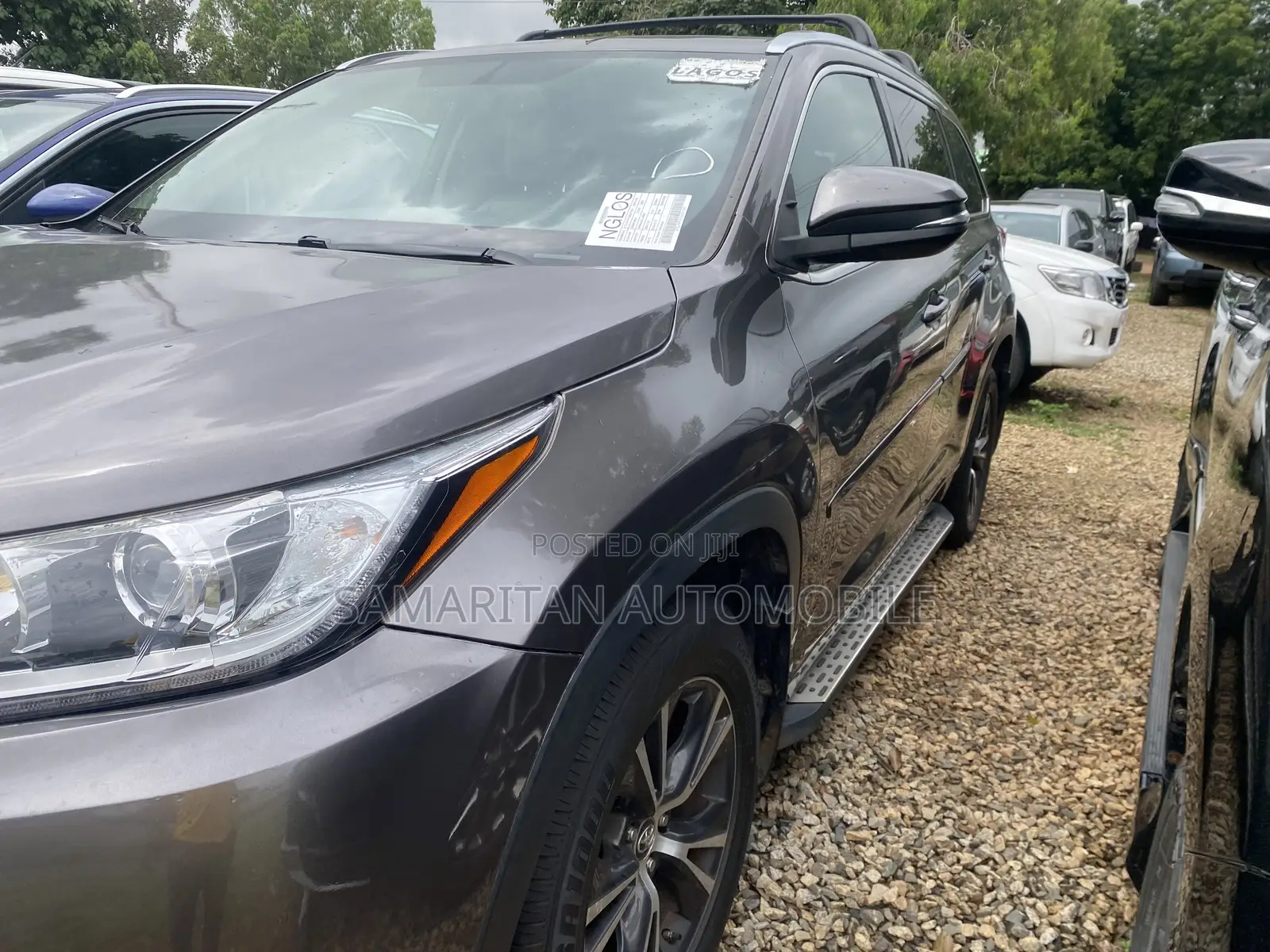 Toyota Highlander XLE V6 4x2 (3.5L 6cyl 6A) 2016 Gray