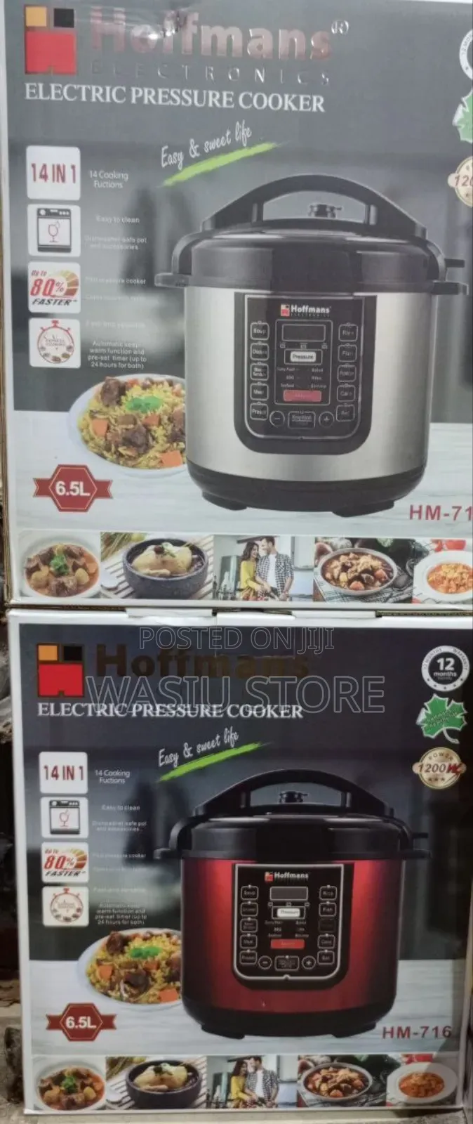 14 in 1 Multifunctional Electric Digital Pressure Cooker, Model Hm-71
