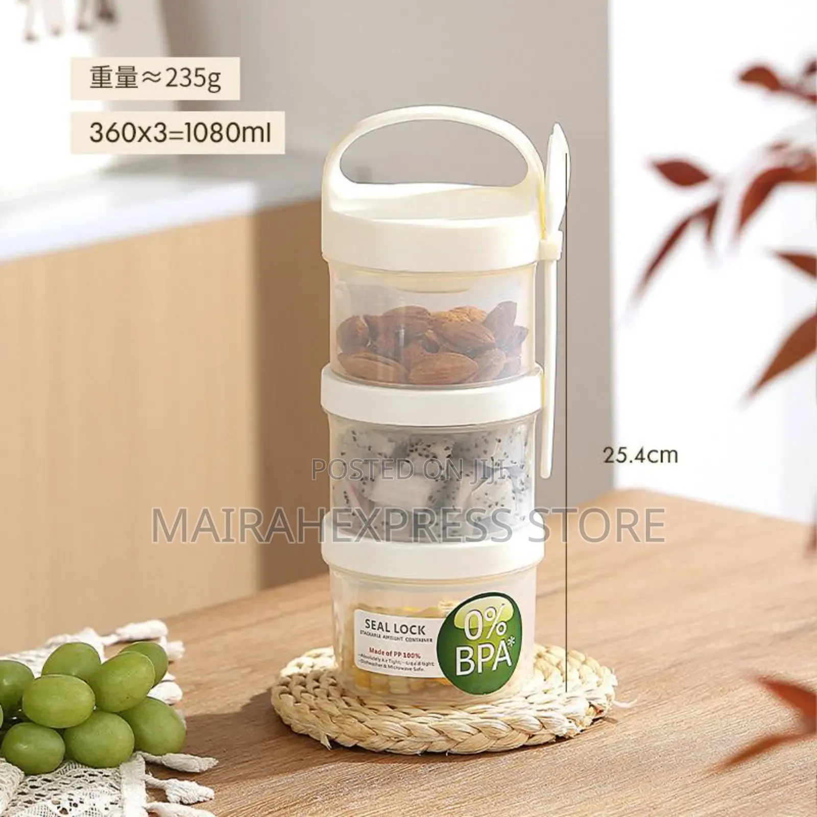 Seal Lock Fruit/Snacks Containers (D4r3t)