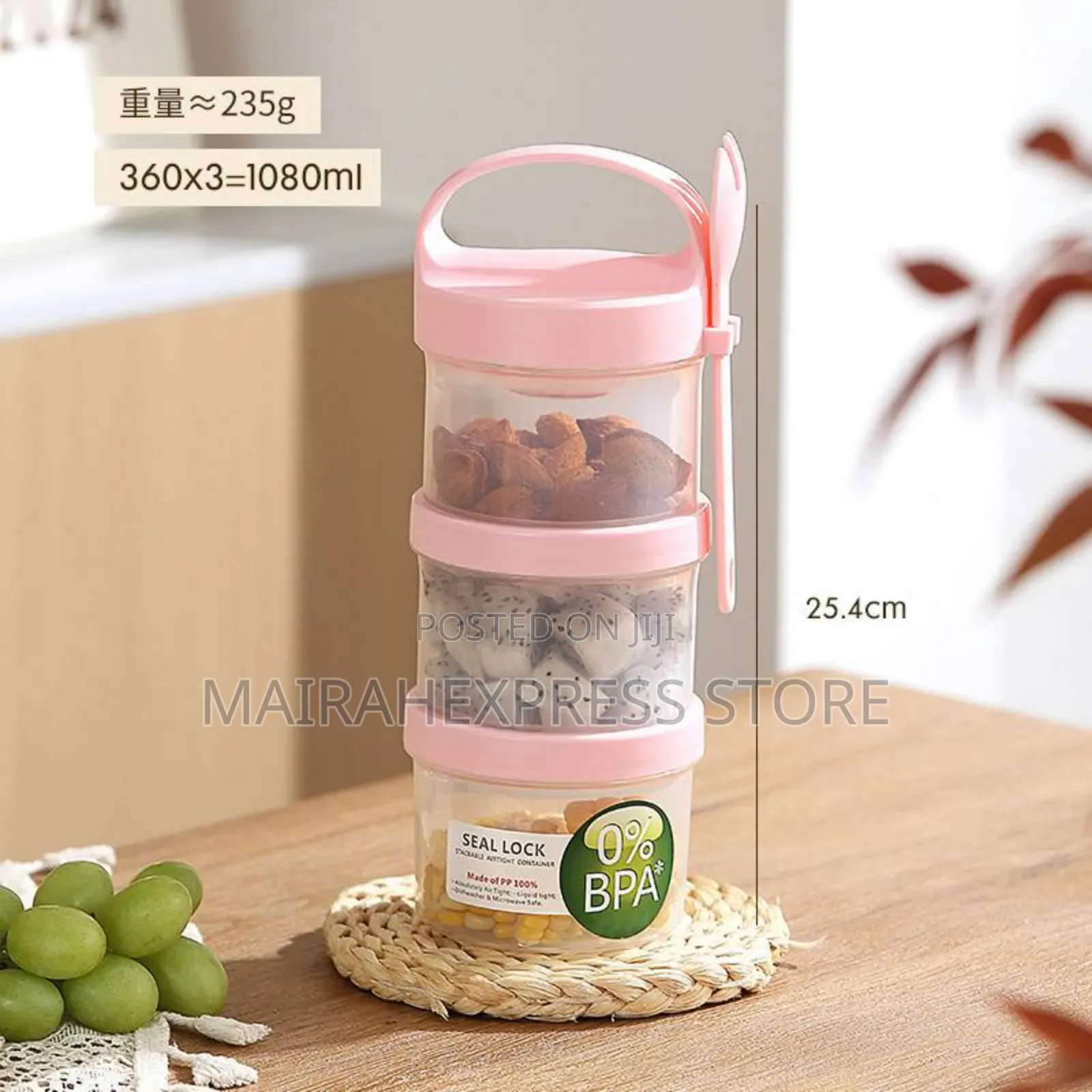 Seal Lock Fruit/Snacks Containers (D4r3t)