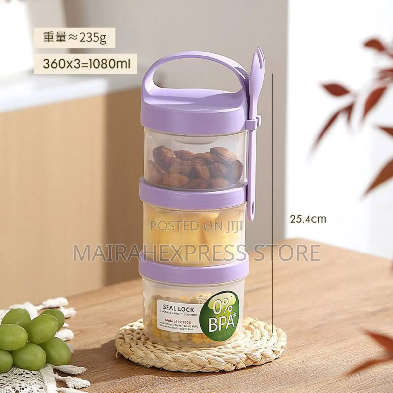 Seal Lock Fruit/Snacks Containers (D4r3t)