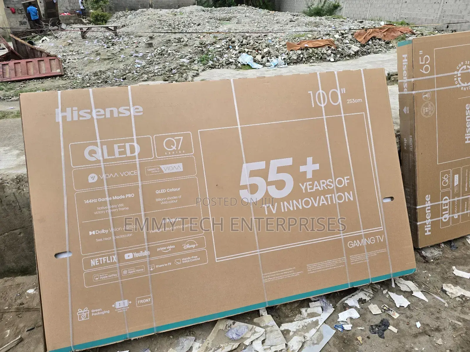 Brand New Hisense 100" Smart Television With Warranty