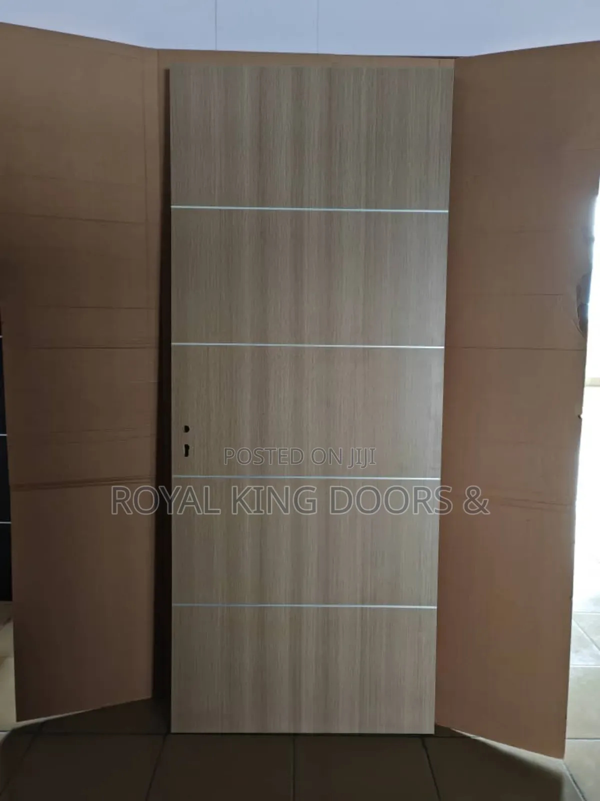Wooden Room Doors HDF With Handle and Looks