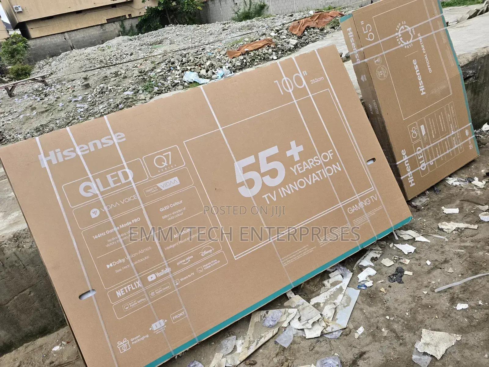 Original Hisense Smart Television 100inche Qled Q7 Series