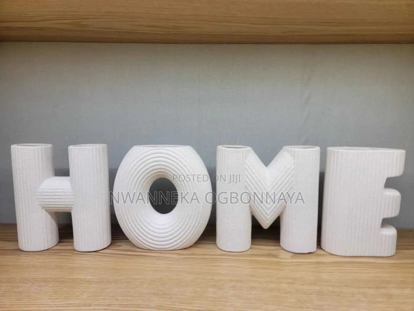 Home Letters Vase,Nordic Ceramic for Living Room