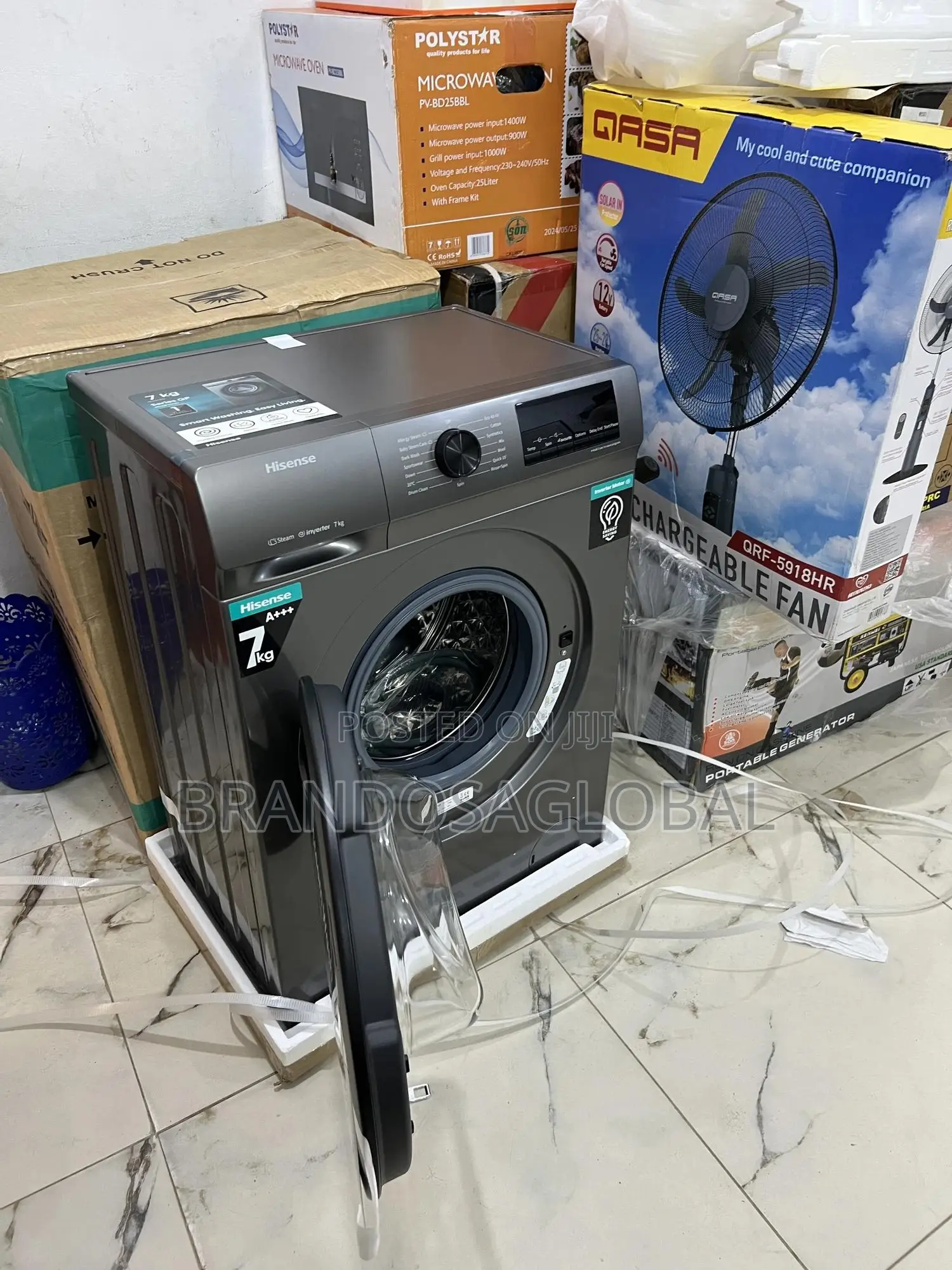 Hisense 7kg Automatic Washing Machine Wm7012 WFQP
