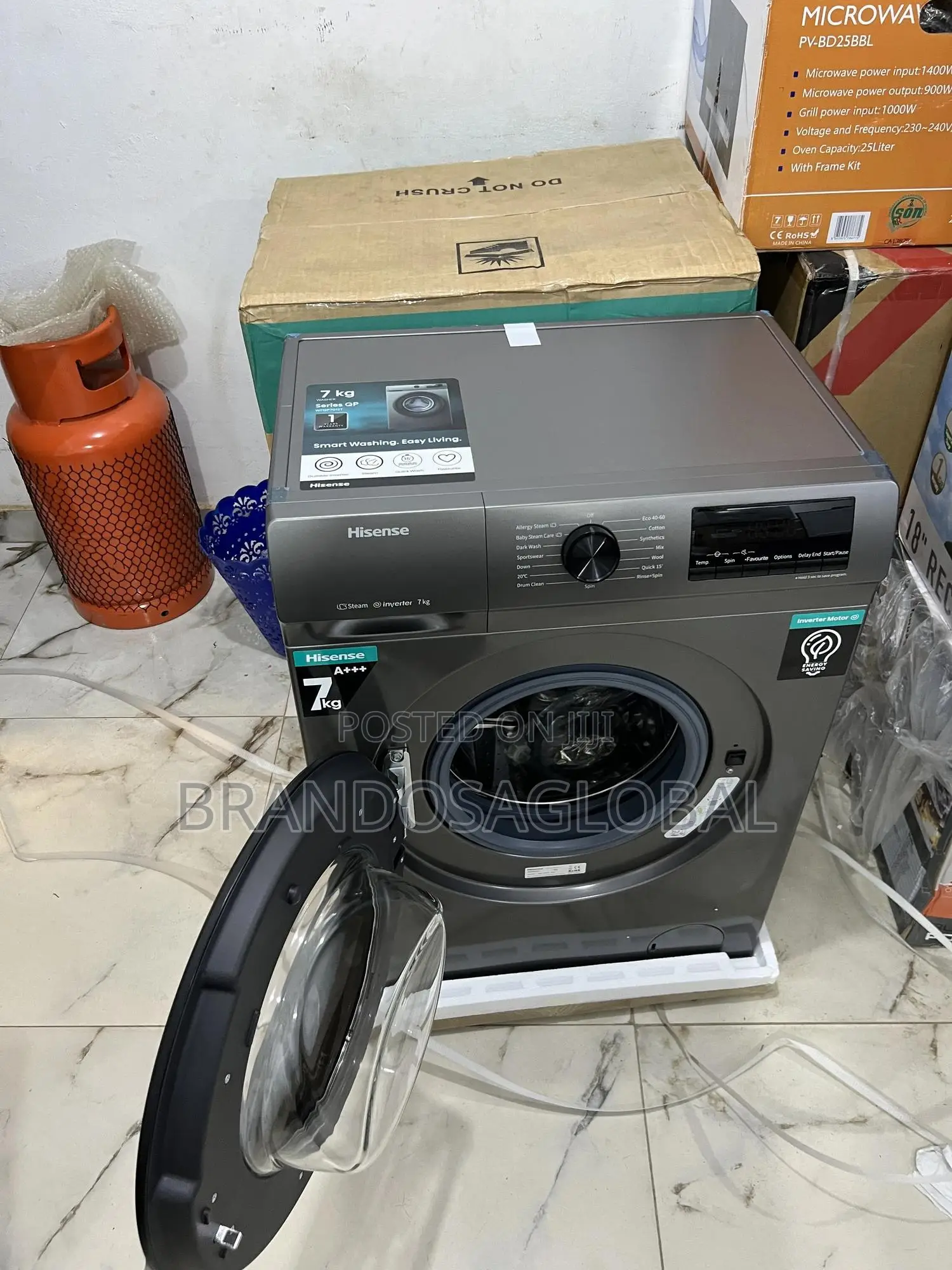 Hisense 7kg Front Loader Inverter Automatic Washing Machine