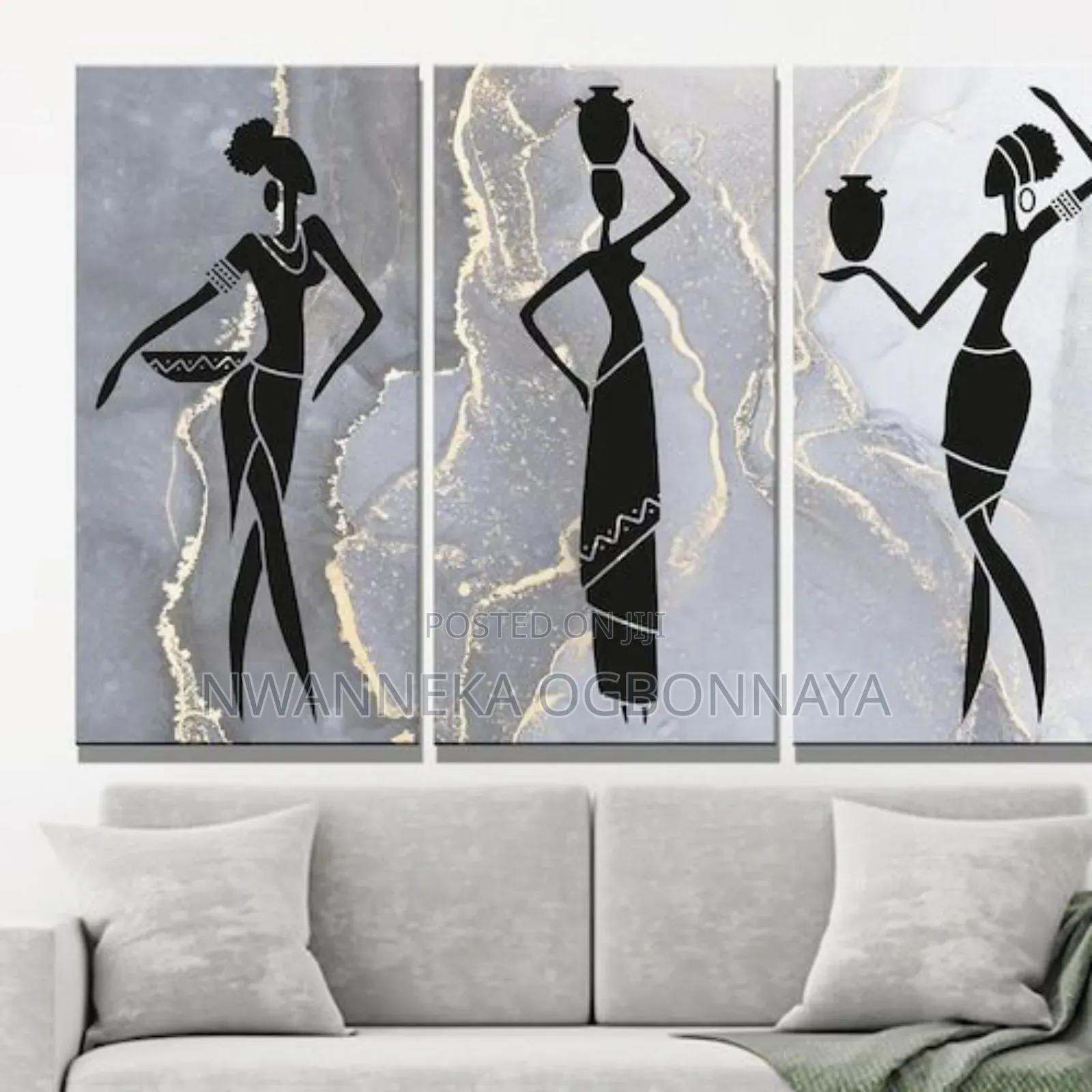 African Women Art Diamond Printing