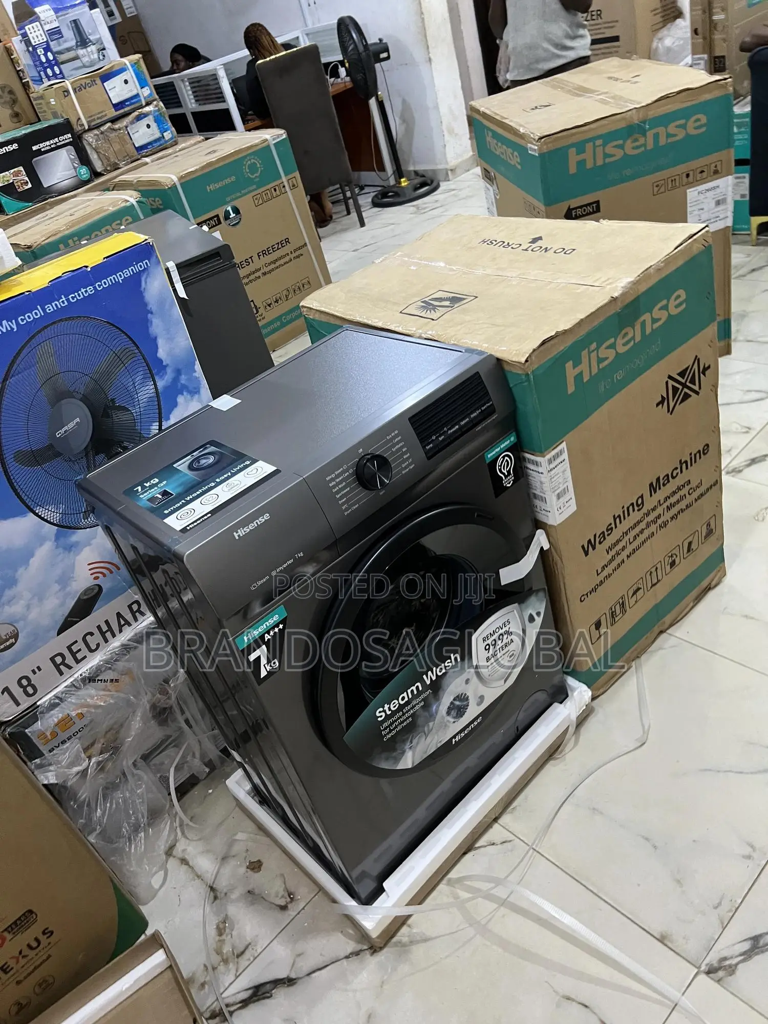 Energy Saving Hisense 7kg Front Load Washing Machine 7012wfq