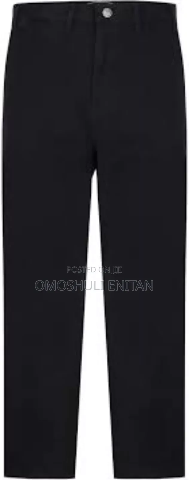 Chinos Black Men/Women's Corporate Trousers Available for Sale