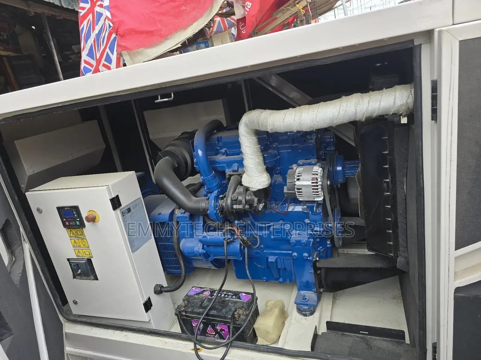 Come I Have Used Fg Wilson Diesel Soundproof Generator 100kva