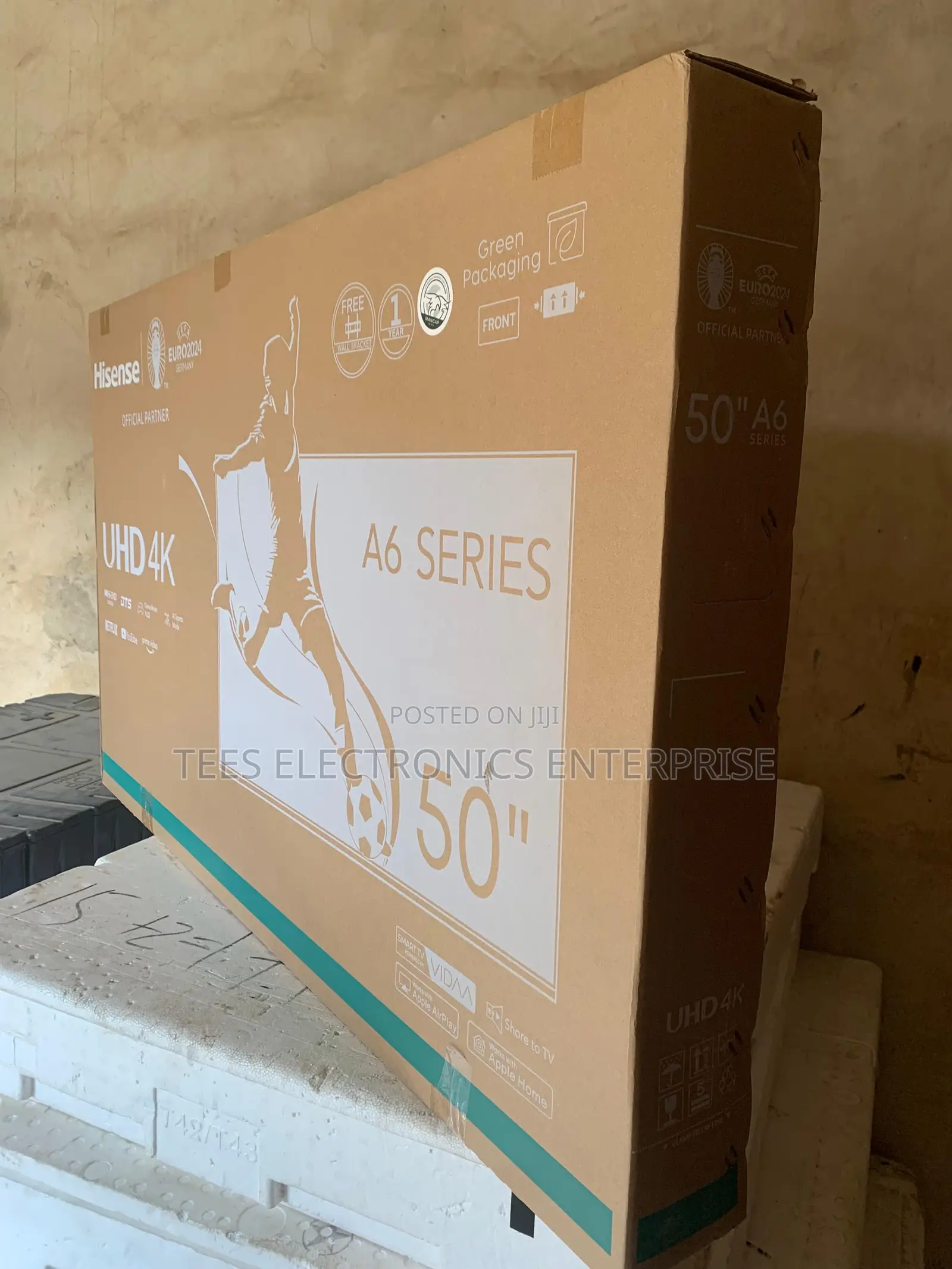 Hisense 50 Inches 4k Smart Uhd Television With Bluetooth | Tv 50 A6n