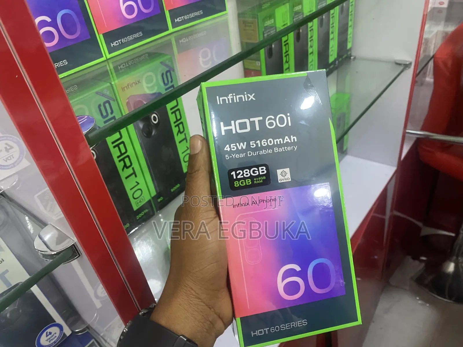 New Infinix Hot 60i 128 GB