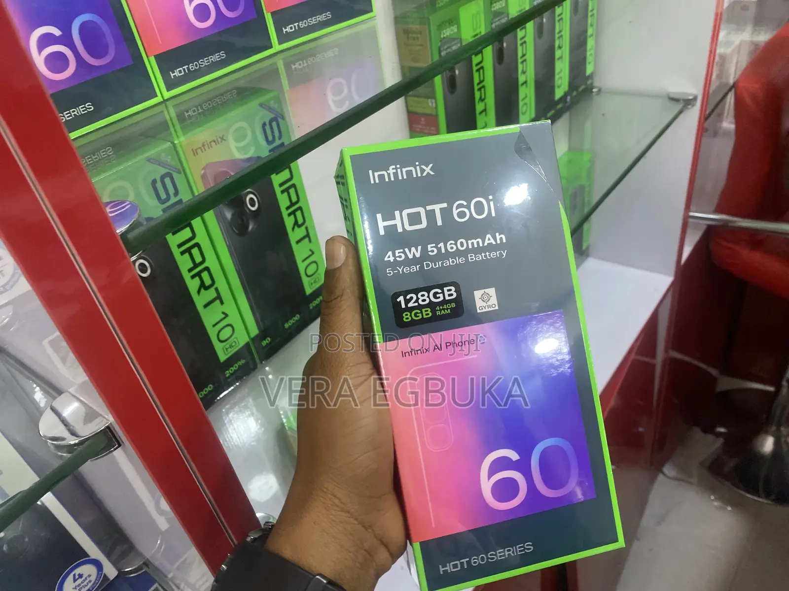 New Infinix Hot 60i 128 GB