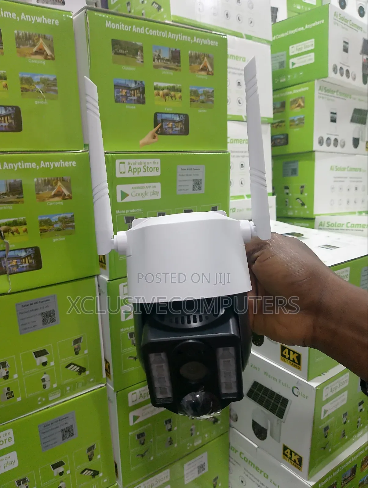 Brand New Single Lens Solar Security and Surveillance Camera