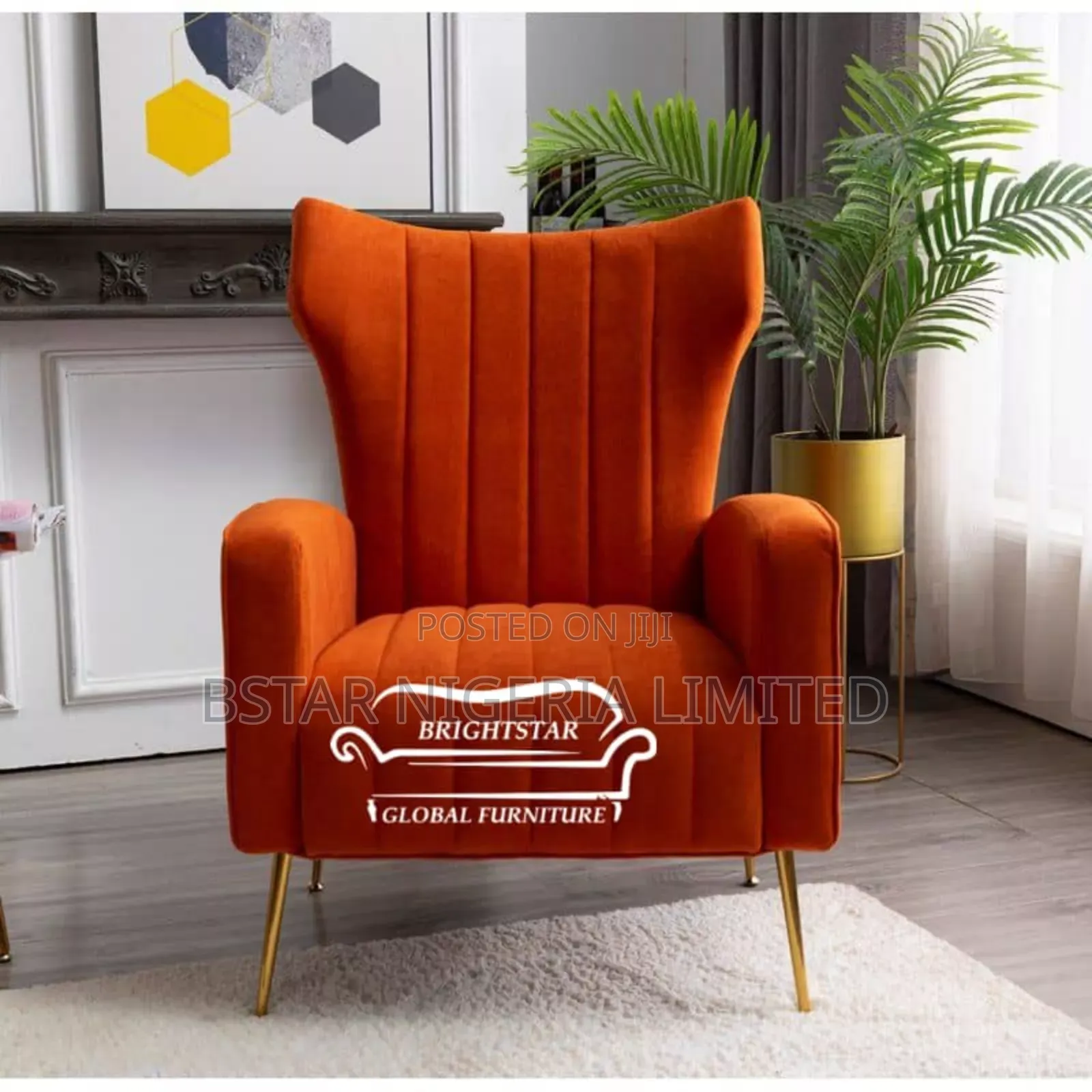 Elegant Single Sofa Chair for Classic Comfort