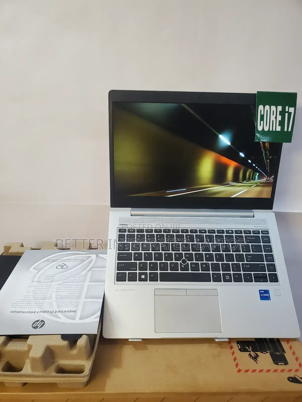 New Laptop HP EliteBook 755 G2 8GB Intel Core i7 SSD 256GB