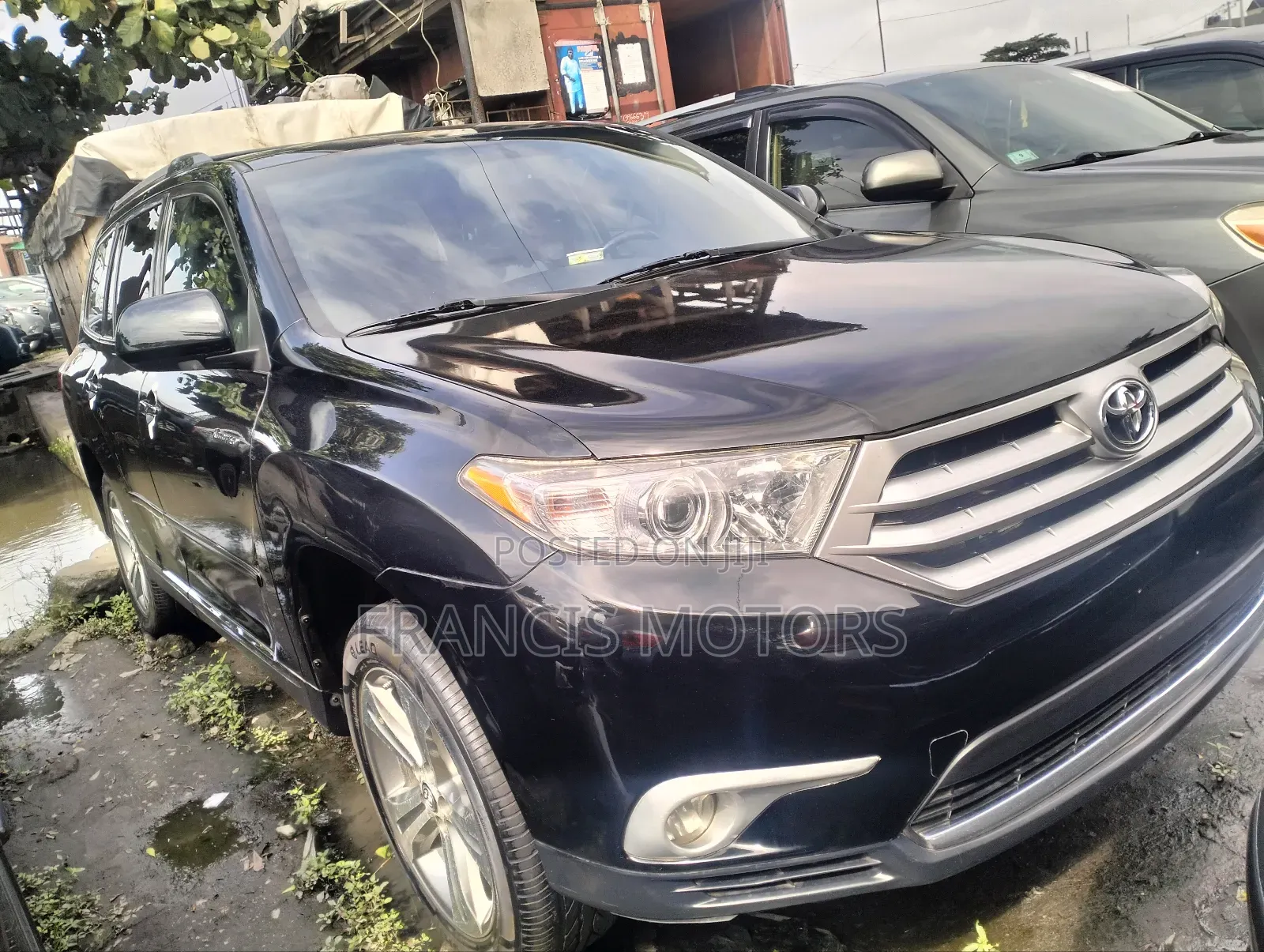Toyota Highlander Limited 2012 Black