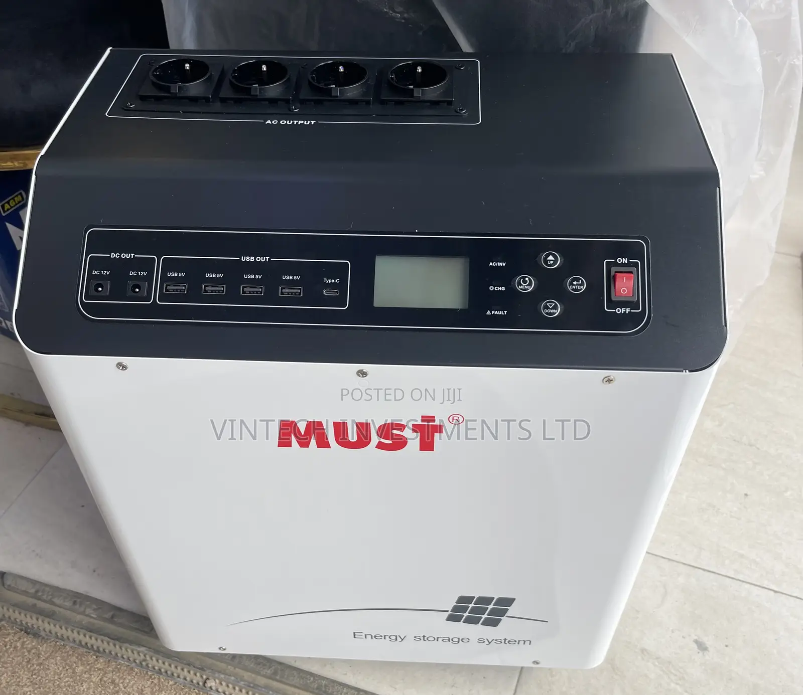 Must 3kva Solar Generator,Inbuilt 3072wh Lithium, 60a  Controller