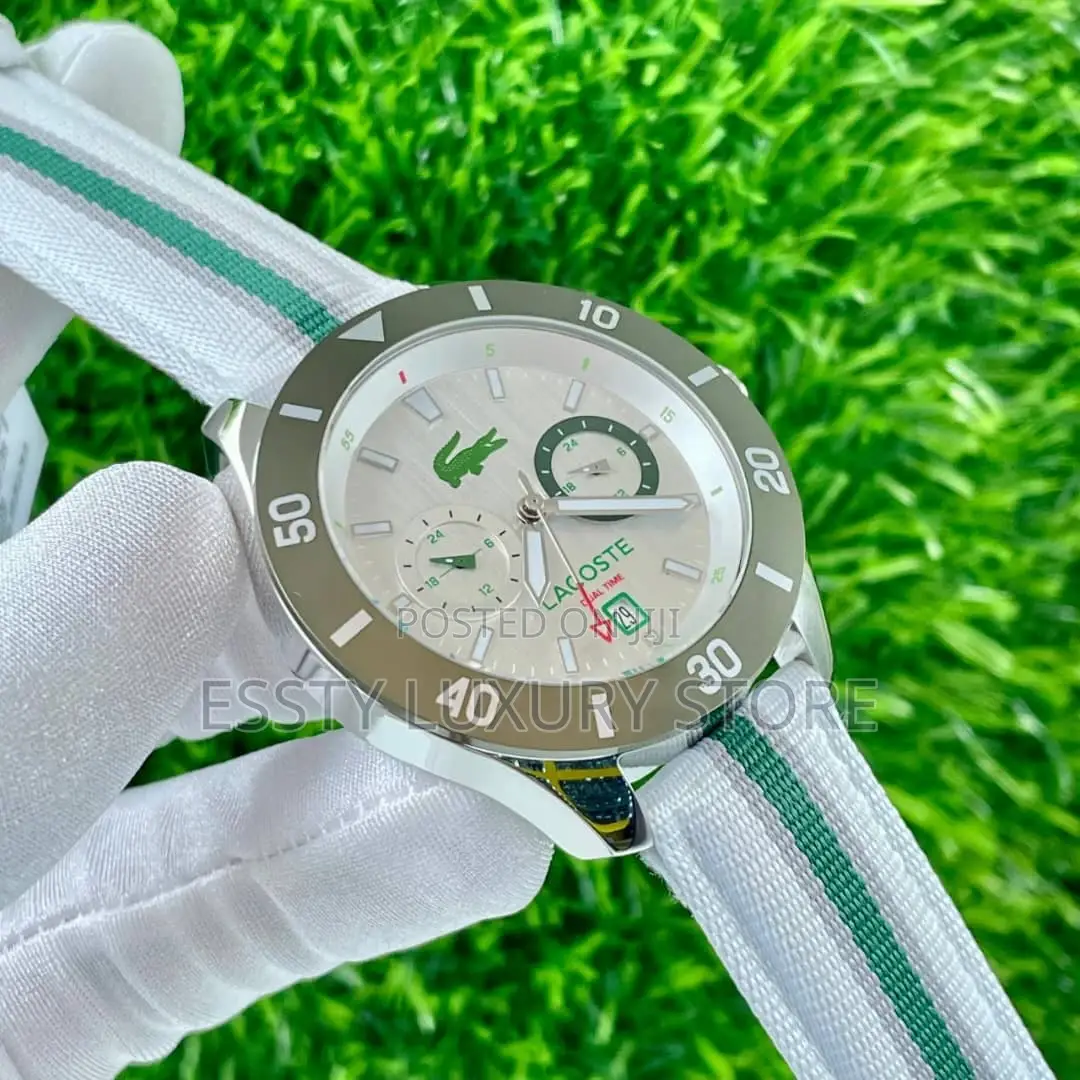 High Quality Luxury Lacoste Leather Wristwatches