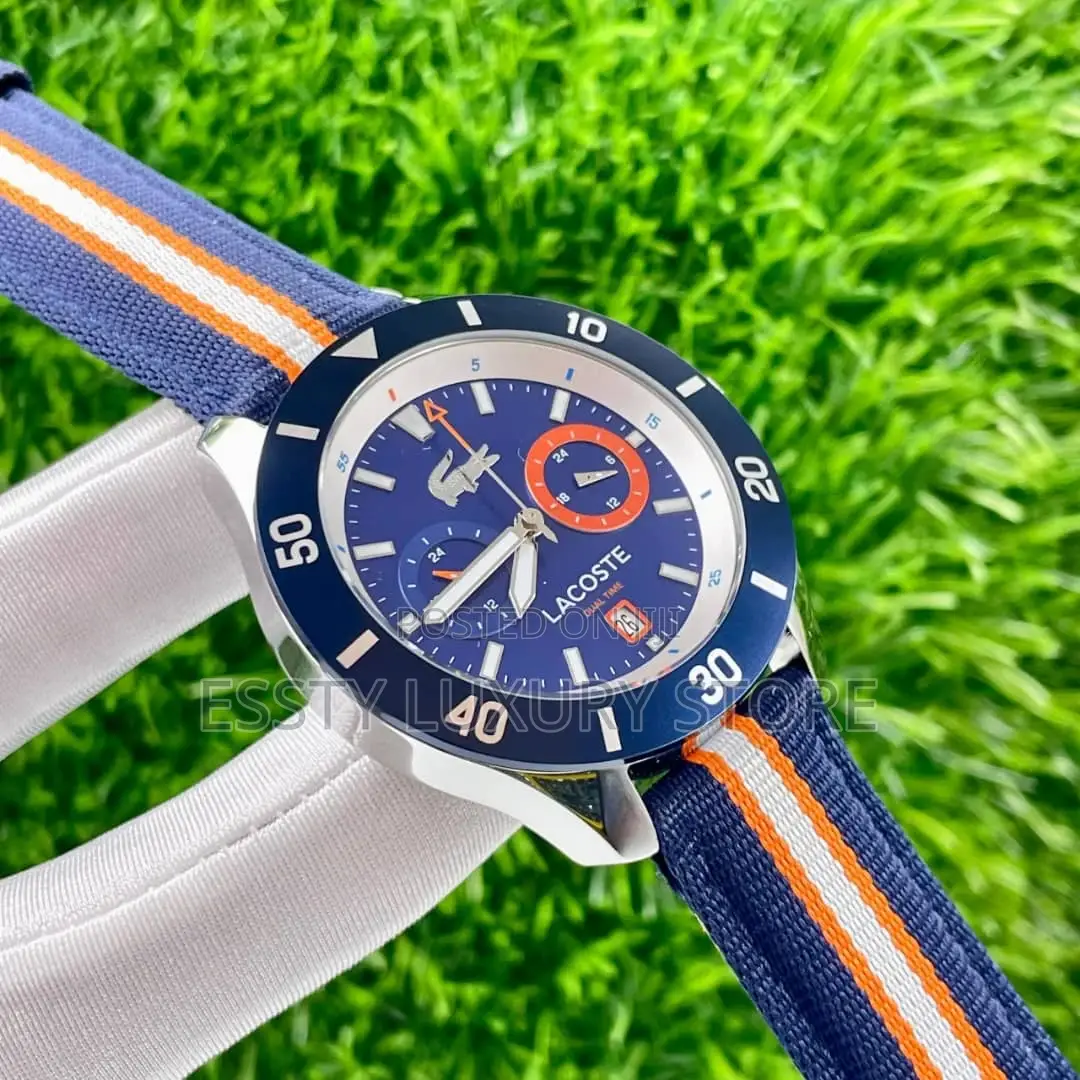 High Quality Luxury Lacoste Leather Wristwatches