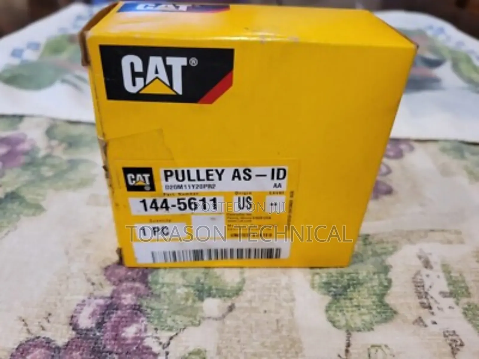 Caterpillar (Cat) Pulley Assembly With Part Number 256-6168.