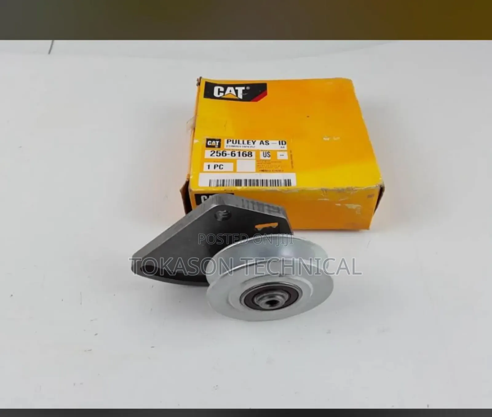 Caterpillar (Cat) Pulley Assembly With Part Number 256-6168.