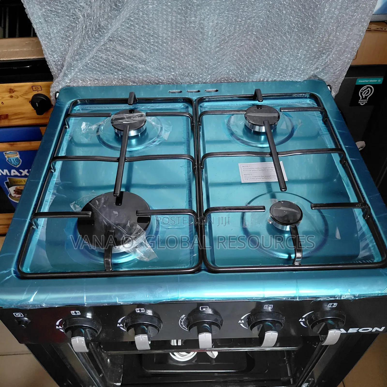 Gas Cooker Aeon 60x60 4 Burner Gas Cooker
