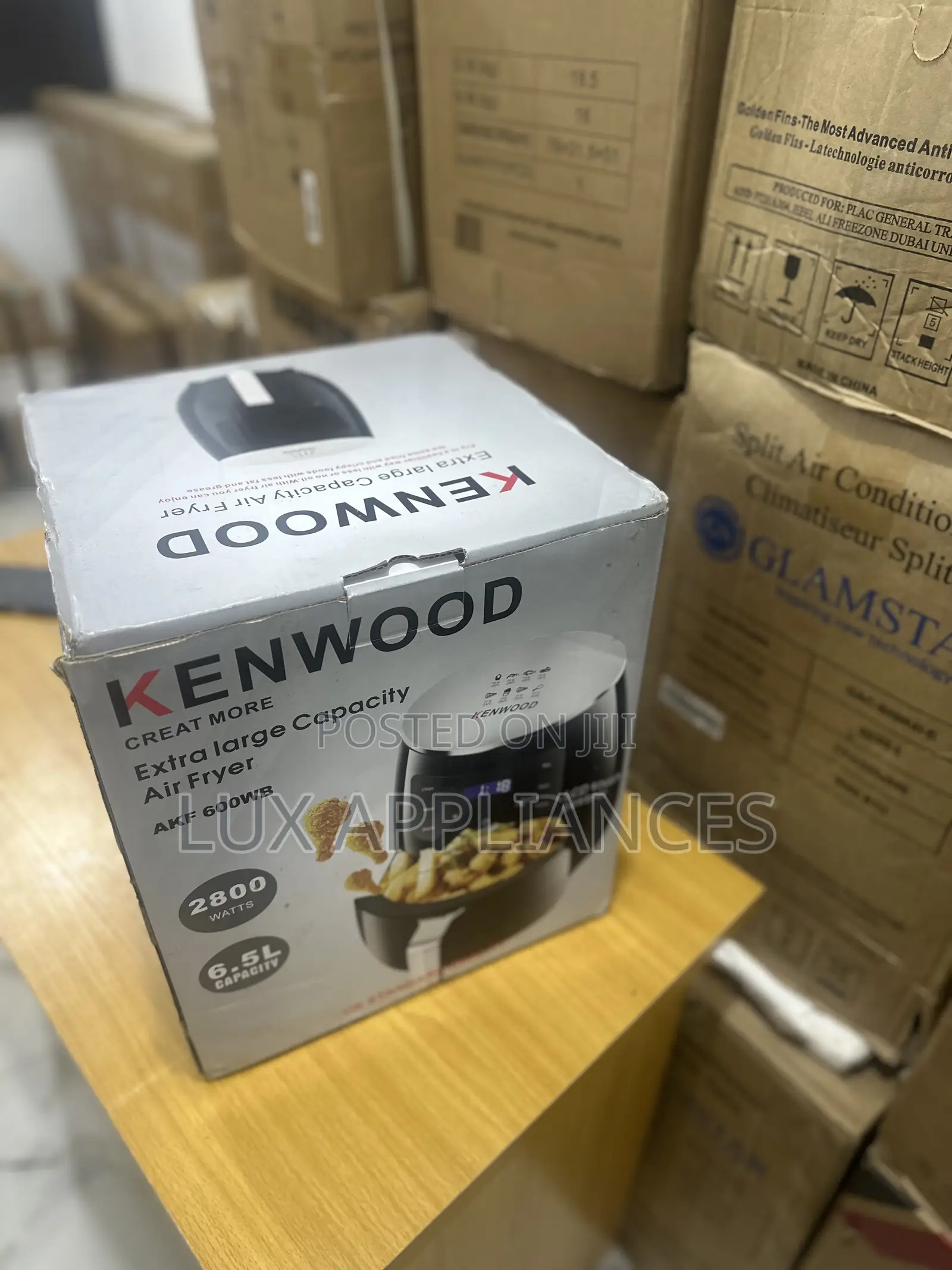 Kenwood Hover Air Fryer 6.5l Capacity Akf 600wb