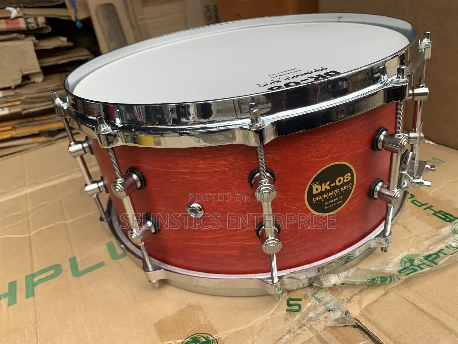 Quality Drummer King Dk 08 Snare Drum