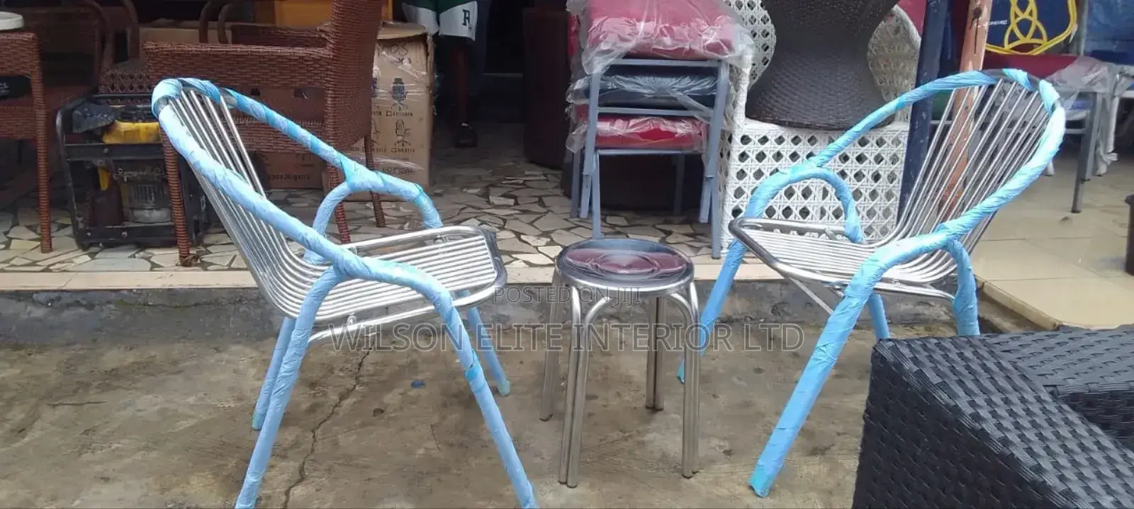 Stainless Outdoor Set -2 Sester