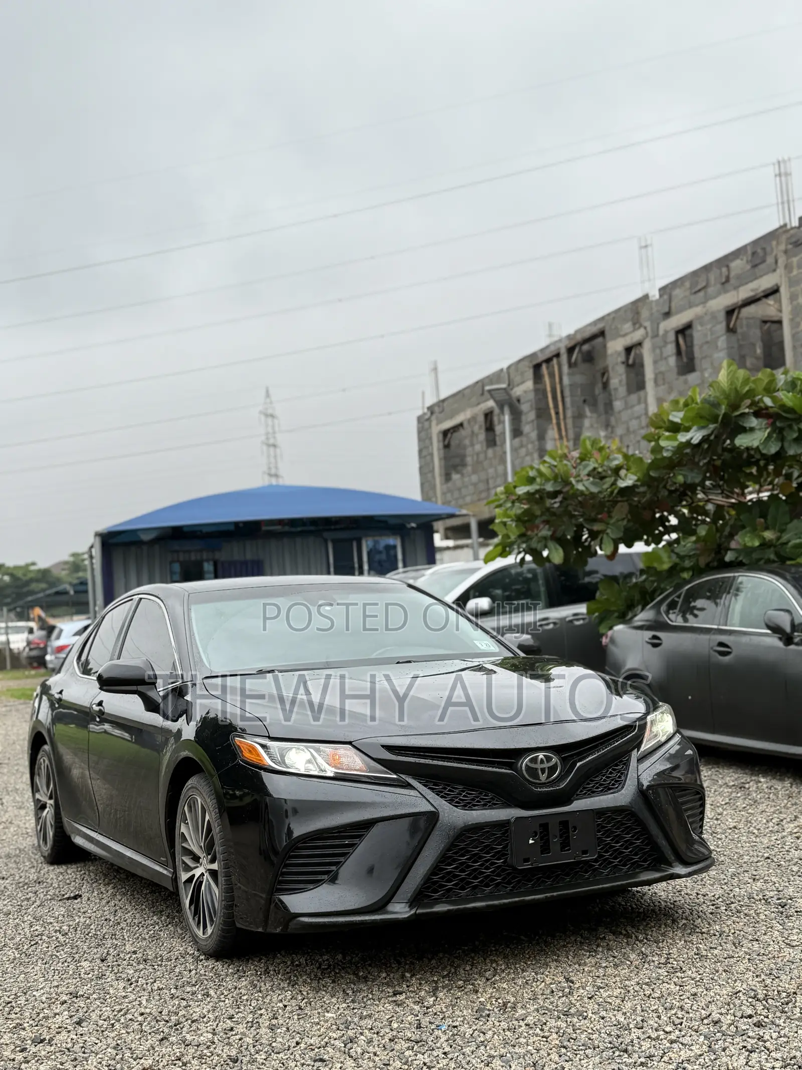 Toyota Camry SE FWD (2.5L 4cyl 8AM) 2018 Black