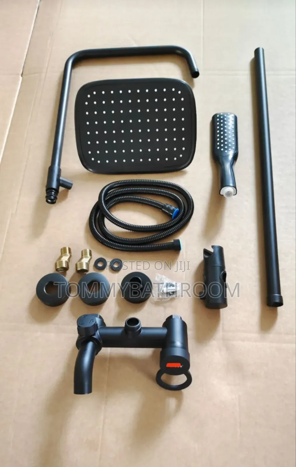 Black Shower Mixer
