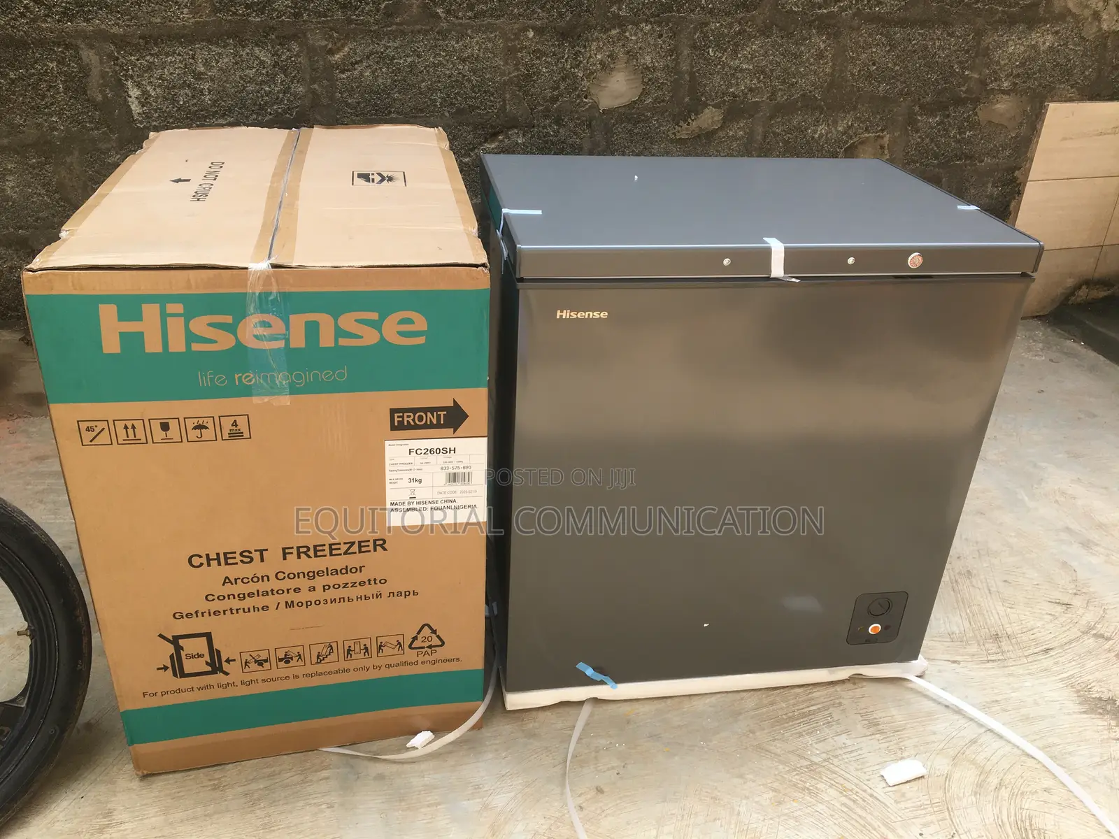 Hisense Fc-260sh – Energy-Efficient Chest Freezer