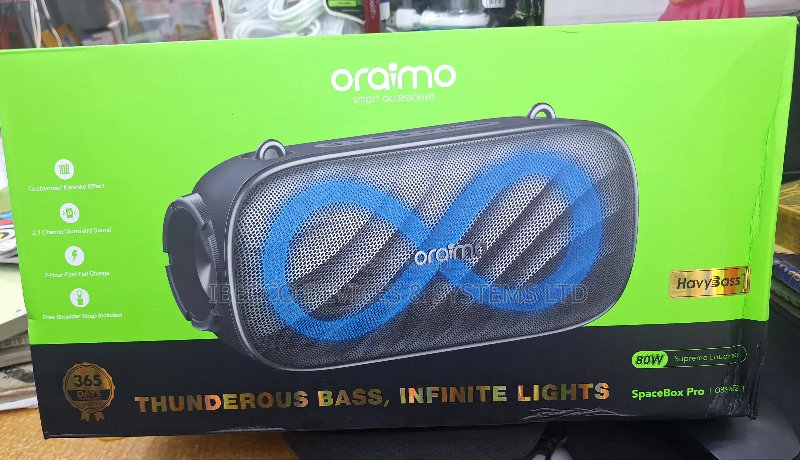 Oraimo Space Box Pro Speaker Obs682