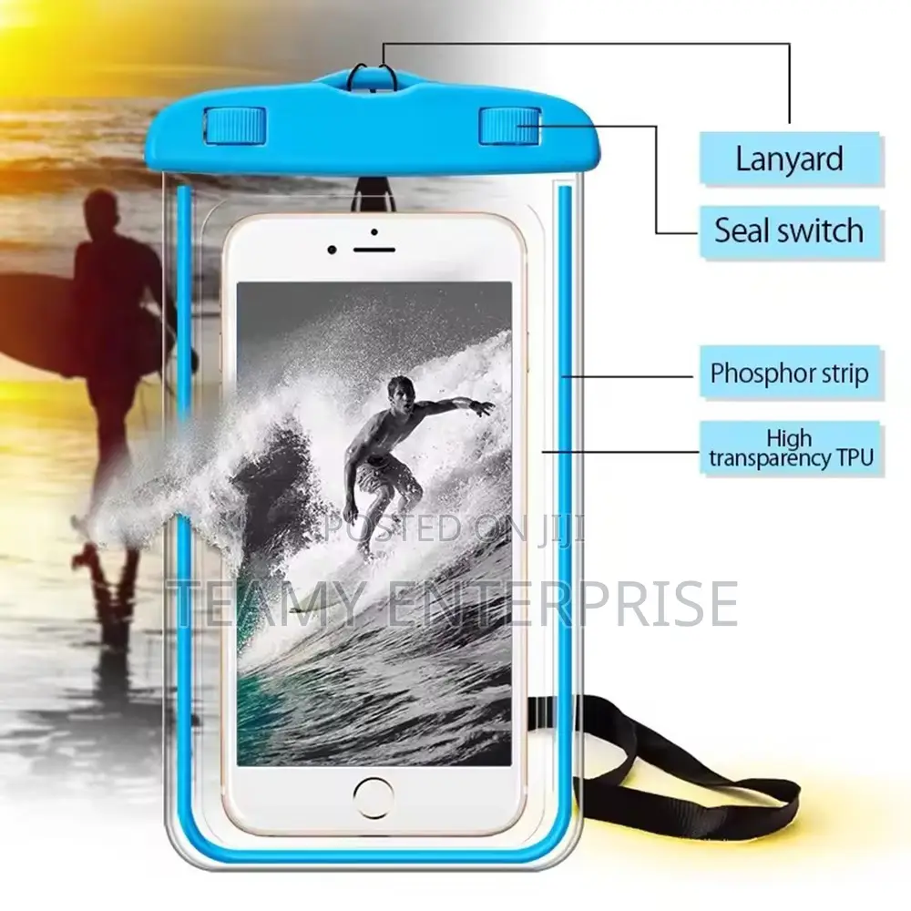 Water Proof Phone Pouch - Swimming Transparent Case
