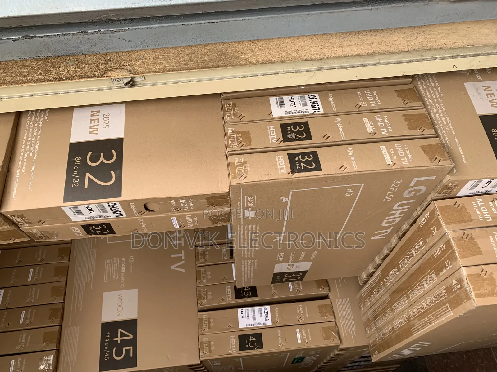 Affordable Frameless 32 Inches Smart Tv (Lg)