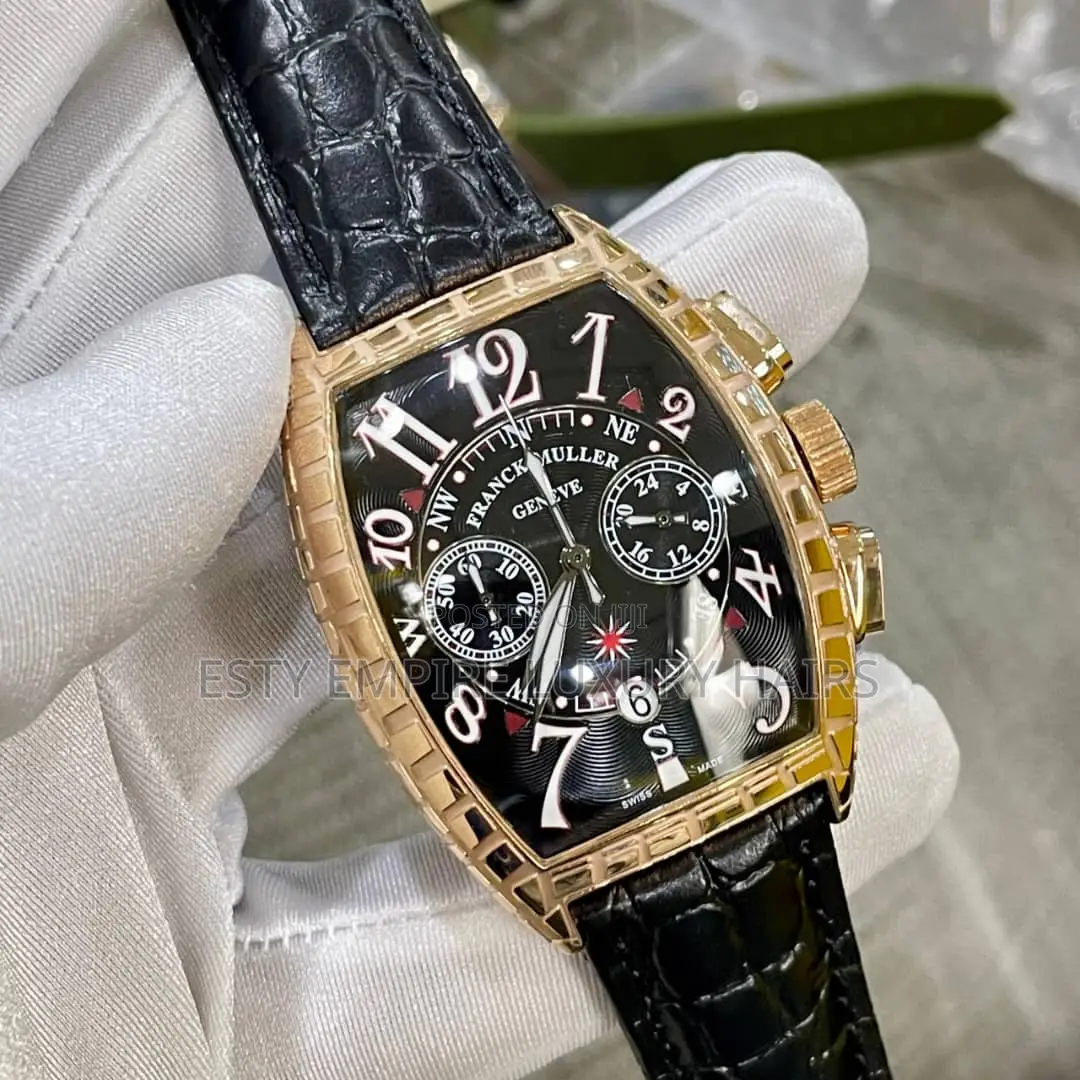 High Quality Luxury Frank Muller Leather Watch