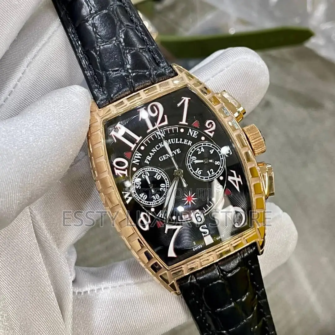 High Quality Luxury Frank Muller Leather Watch