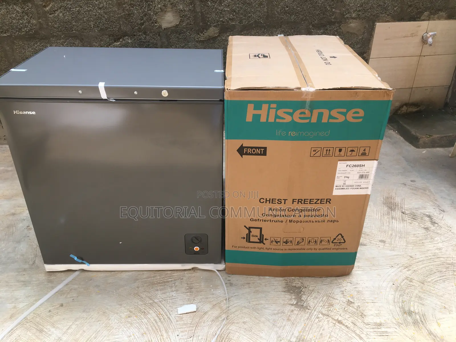 Hisense 198l Freezer – Durable Copper Coil