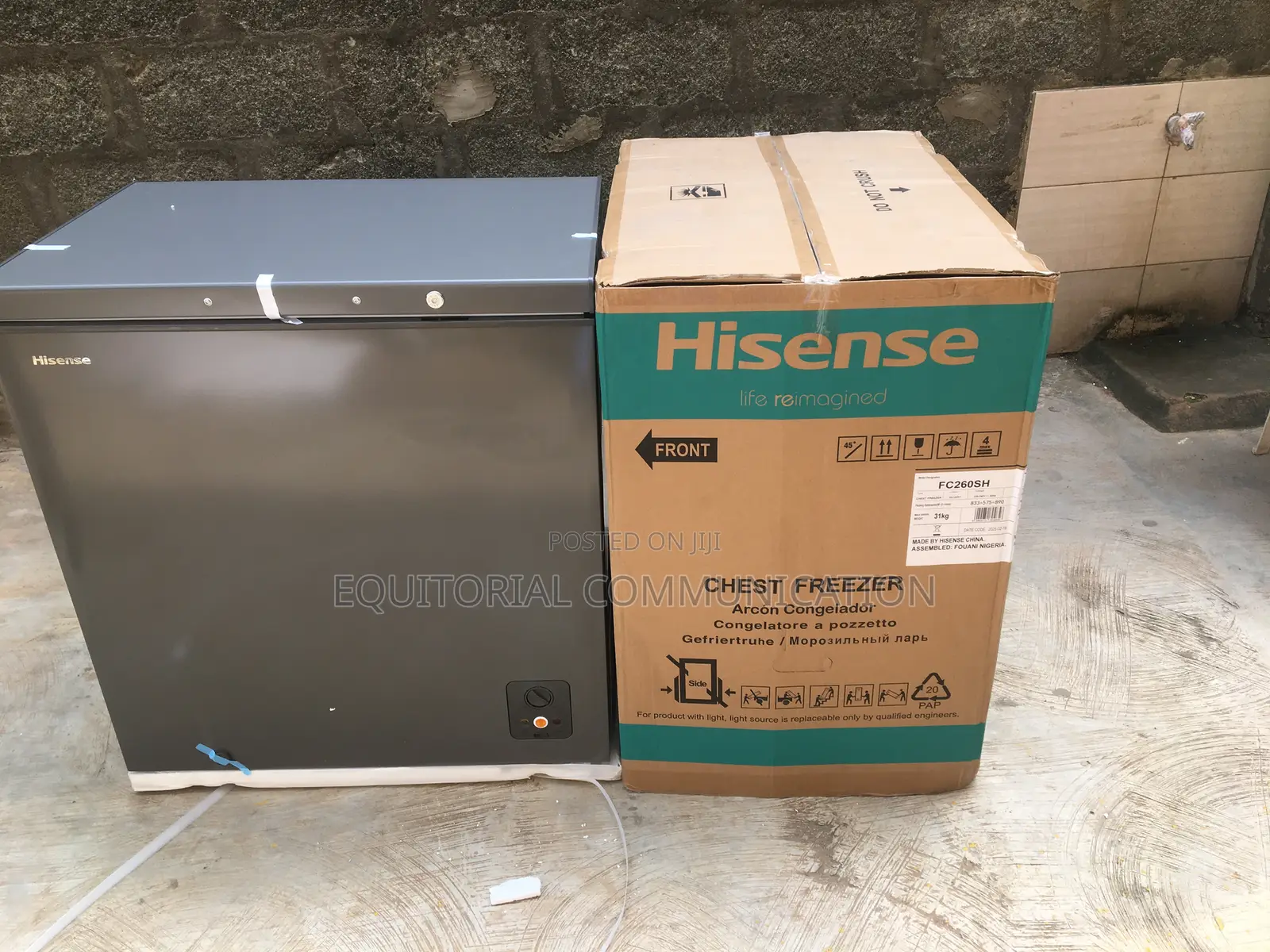 Hisense Fc-260sh – R600a Eco Refrigerant