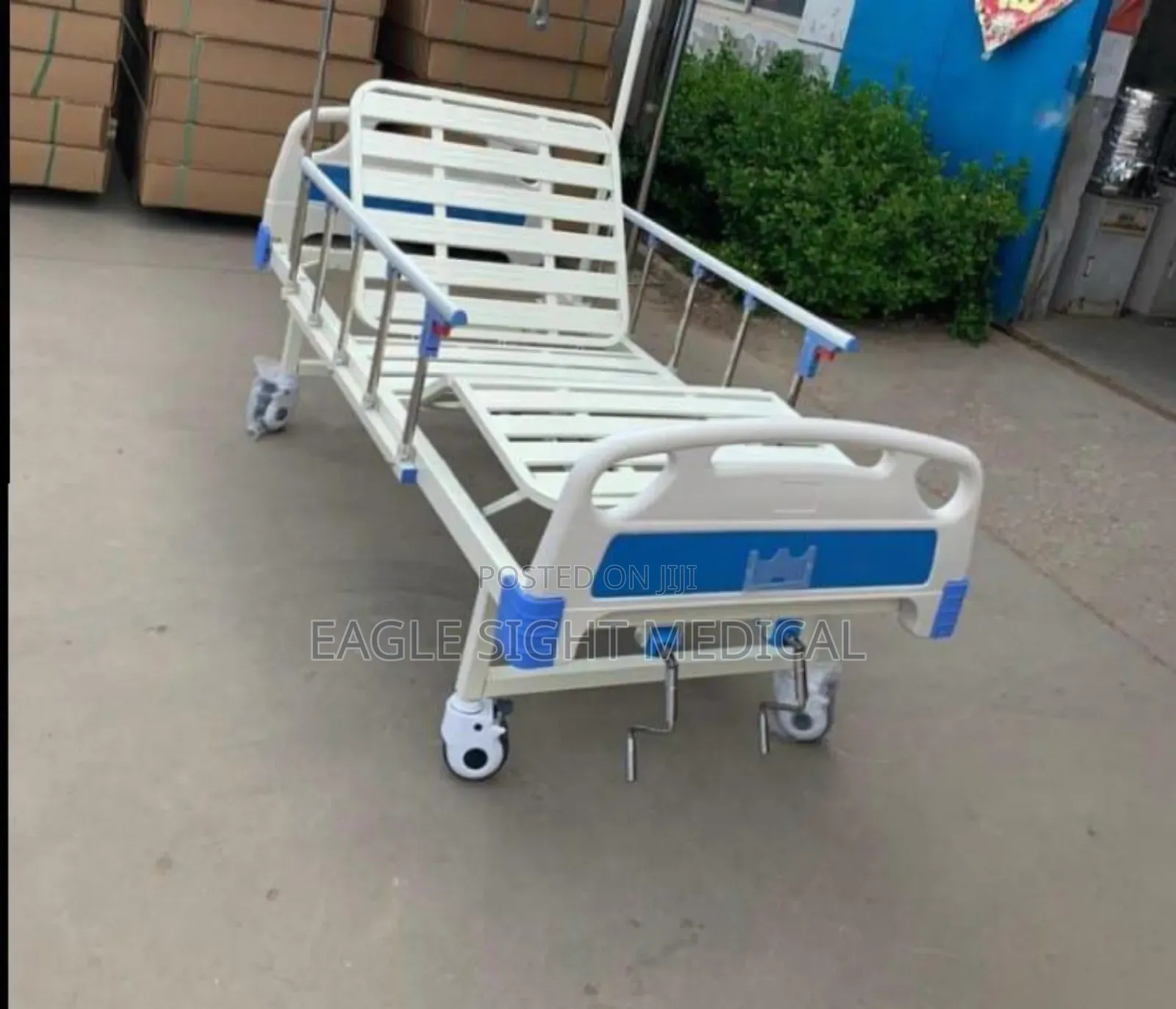 Hospital Bed Double Crank
