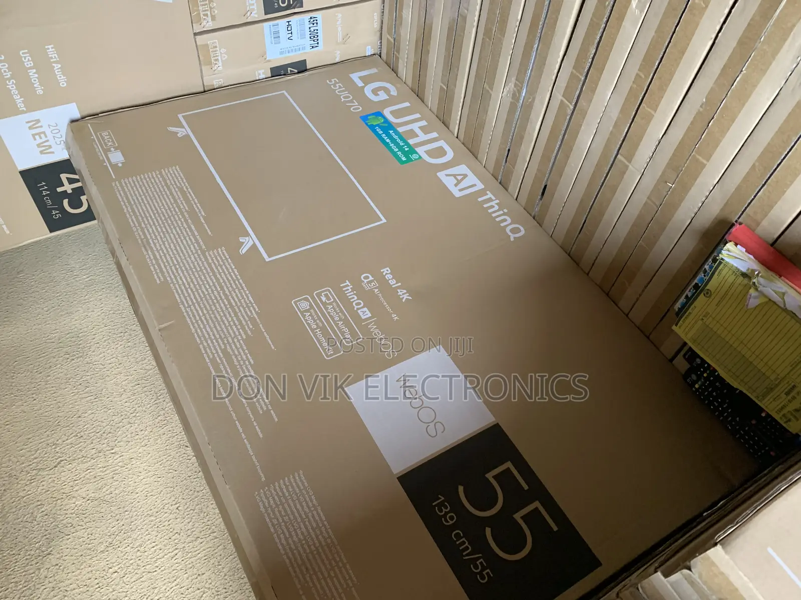Smart Frameless 55 Inches Lg Smart Tv