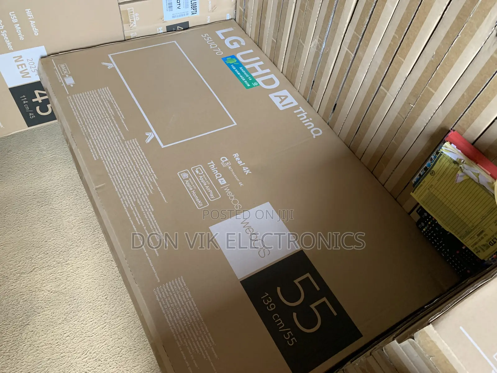 Smart Frameless 55 Inches Lg Smart Tv