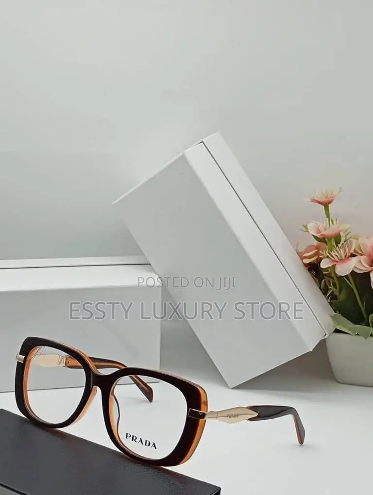 High Quality Luxury Prada Female Glasses